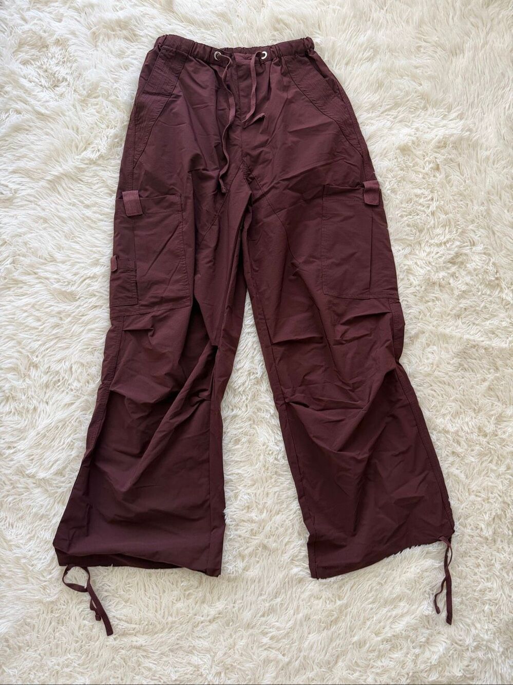 XS oh Polly joggers burgundy